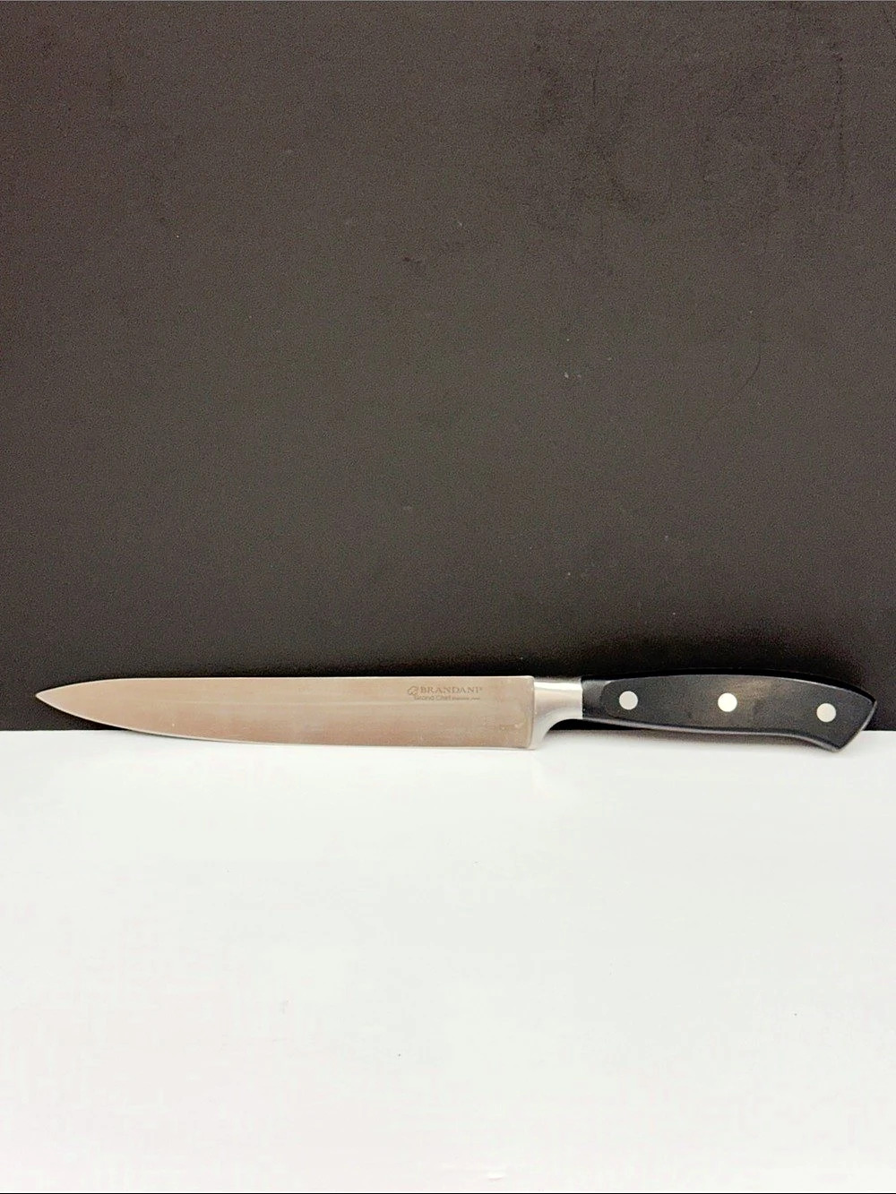 Brandani Grand Chef Stainless Steel Carving Slicing Knife – Full Tang